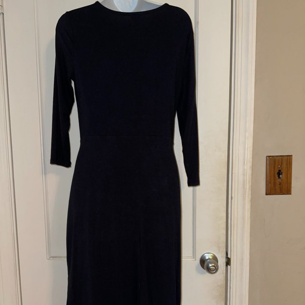 Ann Taylor black work dress Medium Petite